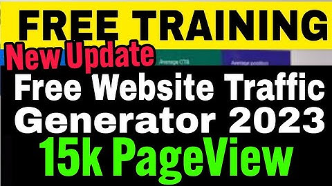 Free Website Traffic Generator 2022 • Rank On Google Fast, AdSense Approval