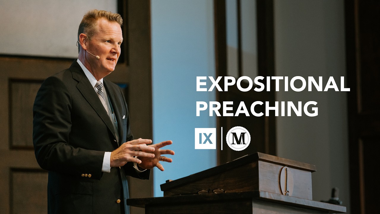 2026 IX Marks Conference: Expositional Preaching | Session 1 - YouTube