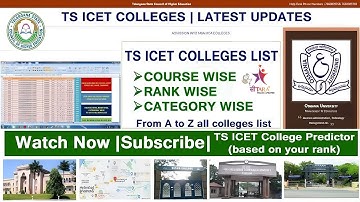 Top 30 MBA  Colleges in Telangana For TG ICET 2025-26 | Best Colleges for ICET Web Counciling 
