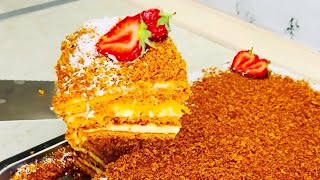 МЕДОВИК ?? | ТОРТ МЕДОВЫЙ ? | РЕЦЕПТ МЕДОВИК ? | Russian Honey cake ? | РЕЦЕПТ ПИШНОГО МЕДОВИКА ❤