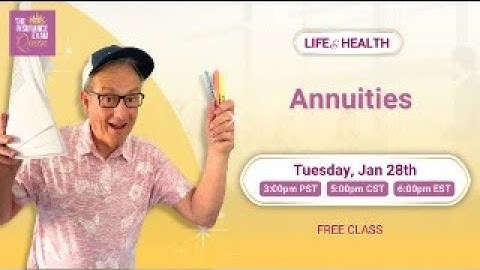 Annuities with Peter