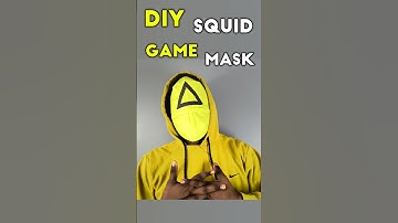 How to make Squid Game Mask with Paper
