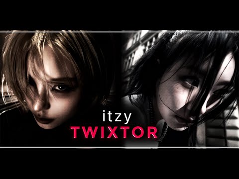 「4k」 itzy 'tunnel vision' trailer — twixtor clips 