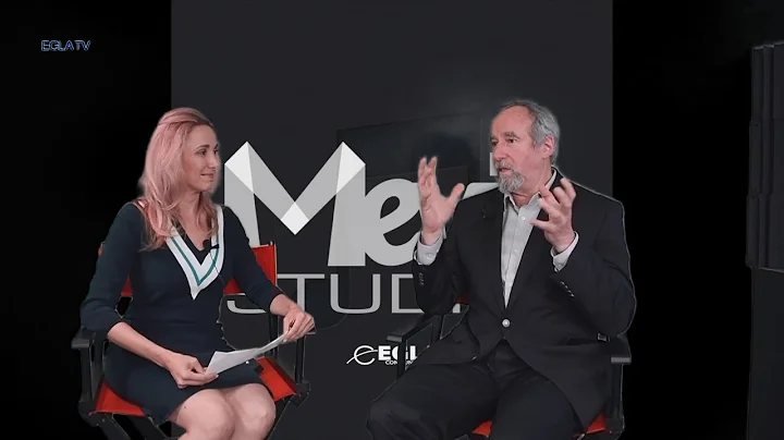 Dr  David Garlan and Dr  Nurgun Erdol   at BIZTECH TV - MEVIA STUDIOS