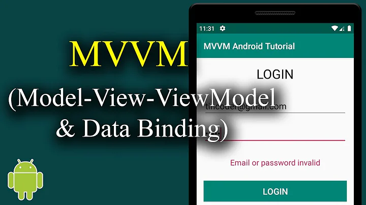 Mô hình Model-View-ViewModel (MVVM) & Data Binding trong Android - [Android Tutorial - #25]