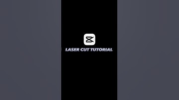 TRENDING LASER CUT TUTORIAL | CAPCUT TUTORIAL #capcut #tutorial