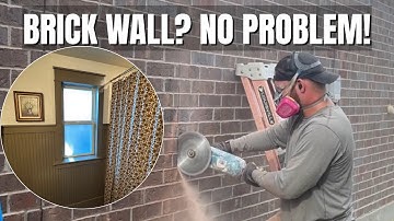 DIY Window Installation in a Brick Wall | How I Added Light to My Bathroom