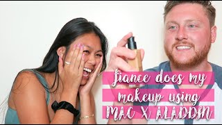 Fiance Does My Makeup Using Mac X Aladdin Sam & Alex