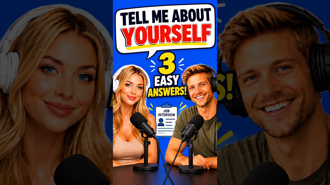 Tell Me About Yourself in English | 3 Easy Job Interview Answers - YouTube