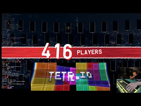 So I played in a 400 Person Tetris Lobby