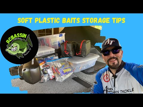 How to store your soft plastic baits. Easy and cheap ways to keep your baits  organized. 