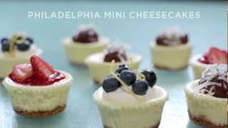 Mini Cheesecakes Recipe | PHILADELPHIA Cream Cheese