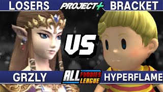 Project+ - Grzly (Zelda) vs HyperFlame (Lucas) - AFL Losers Bracket