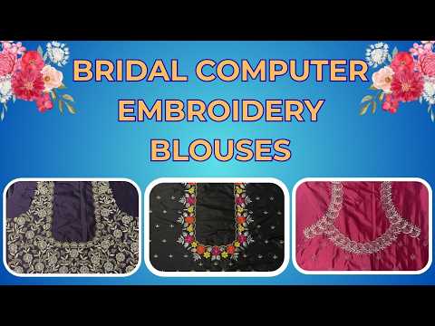 @ssdembroidery Bridal Special Blouses #viral #blouse #9912111144 #trending