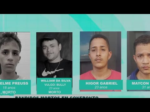 Dois criminosos investigados por vários roubos e furtos morrem no confronto com FT em Leveger