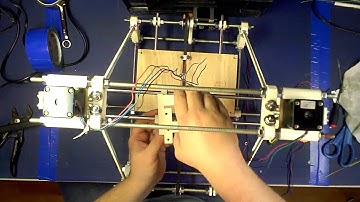 RepRap Prusa Mendel Build Unofficial Part 9: Installing The X Carriage 1st Half