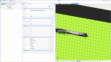 CFD Flow Domain for Ship Hulls from NAPA IGES Files
