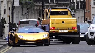 SUPERCARS in LONDON The Gold Convoy - FLASHBACK #01