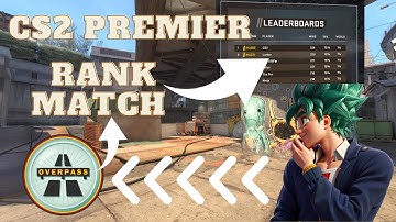 CS2 Premier Getting Rank Match