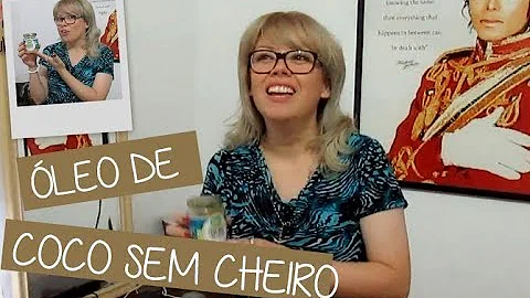 Como tirar o cheiro de óleo de coco?