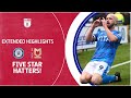 Five star hatters  stockport county v mk dons extended highlights