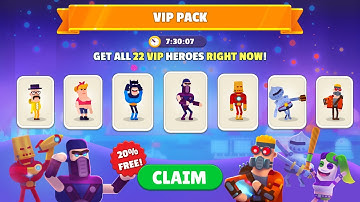 Bowmasters All Characters Gameplay - 2025