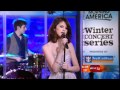 Capture de la vidéo Selena Gomez & The Scene - Naturally (Good Morning America) (11Th February 2010)