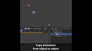 Daily Blender Secrets - Copy animation from one object to another