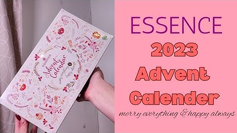 Essence 2023 Advent Calender unboxing | Merry Everything and Happy Always