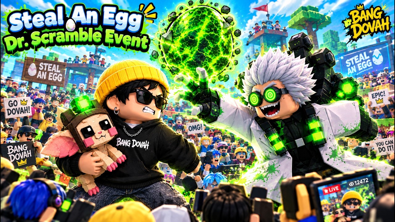 🔴 [LIVE] SELESAIKAM MISI EVENT MINGGU INI! | STEAL AN EGG ROBLOX #24