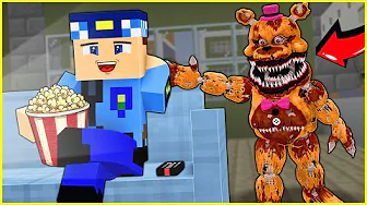 MINECRAFT FREDDY THE SCARY BEAR MOVIE - (1 Hour)