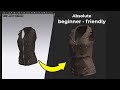 Absolute Beginner Guide: Creating a Jacket in Marvelous Designer