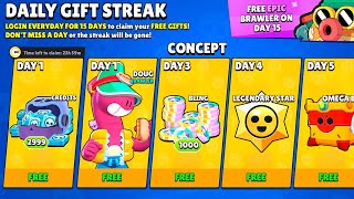 😱CLAIM NEW FREE GIFTS!!!🎁🎁🎁/Brawl Stars FREE QUEST!/CONCEPT