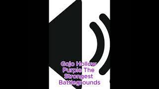Download lagu Gojo Hollow Purple Sound Effect TSB