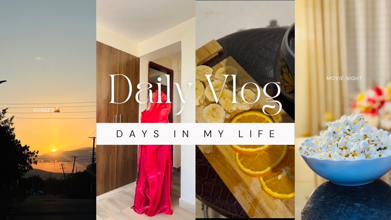 Days in life living in kenya | evening walks | healthy eating | Hair mask | journaling | homebody 