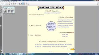 7 Steps to Making A Good Decision Profile