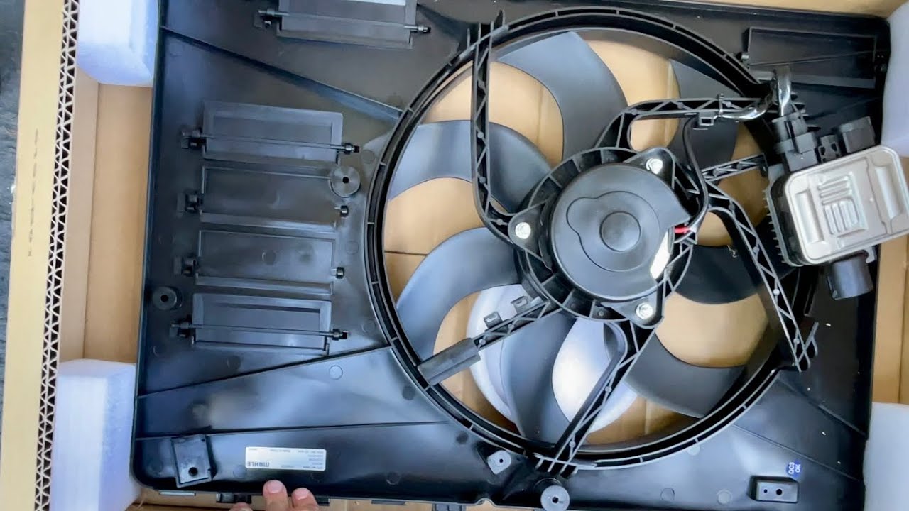 Volvo Radiator Fan replacement. 2.0 S60 or V60. ( easy way ) - YouTube