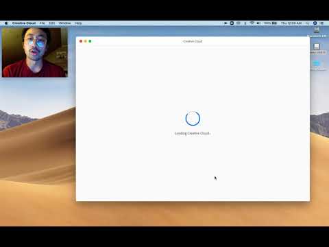 Login into Adobe Creative Cloud