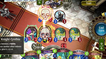 Shadowverse Forestcraft Tempo vs Swordcraft Midrange Rank AA1