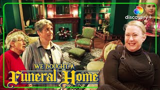 It’s Judgement Day! Heather Hosts an Open House | We Bought a Funeral Home | discovery+
