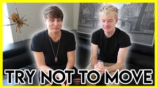 TRY NOT TO MOVE CHALLENGE | Colby Brock