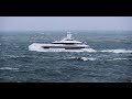 Heesen yachts 498m 1634 superyacht home in a storm