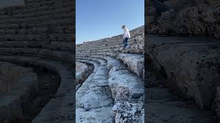 2000 years touch , Perge, Antalya ancient city. #turkey #2023 #vacation #perge
