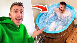 MY FIRST EVER ICE BATH!