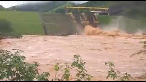 barragem da PCH Francisco Gros   25 01 2020