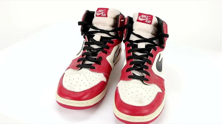 Lot #8  Michael Jordan Game Worn Air Jordan 1 Sneakers