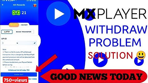 MX PLAYER withdraw problem solution | MX player withdraw unavailable problem solution | MX PLAYER