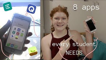 LIFE CHANGING apps for students! | 8 apps every student needs!