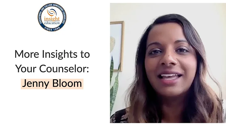Jenny Bloom: Senior College Admissions Counselor