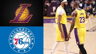 Lakers Vs 76Ers Lakers Gametimetv Lakers Highlights